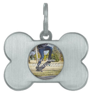 Doing The Ollie Painterly Pet ID Tag