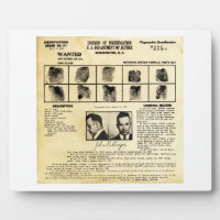 DOJ Identifcation order 1217 John Dillinger