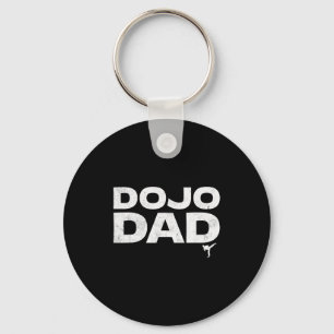 Dojo Dad Martial Arts Funny Father's Day Gift For Key Ring