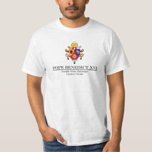 DOKBEN SHIRT POPE BENEDICT XVI WHITE