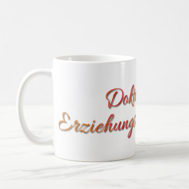 Doktor der Erziehungswissenschaften Coffee Mug (Left)