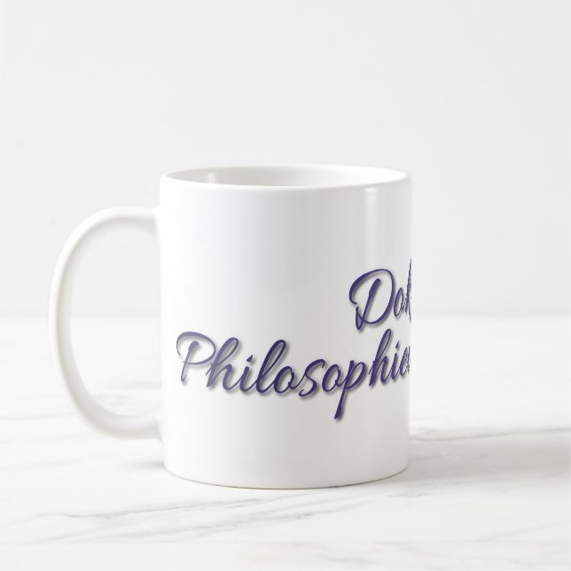 Doktor der Philosophiewissenschaften Coffee Mug (Left)