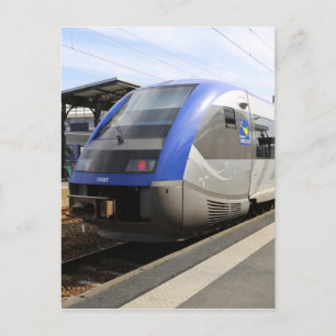 Dol de Bretagne station, Brittany , France Postcard