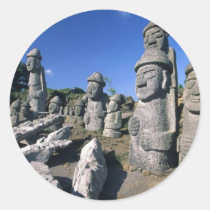 Dol Hareubang Classic Round Sticker