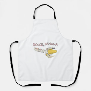 Dolce and banana apron