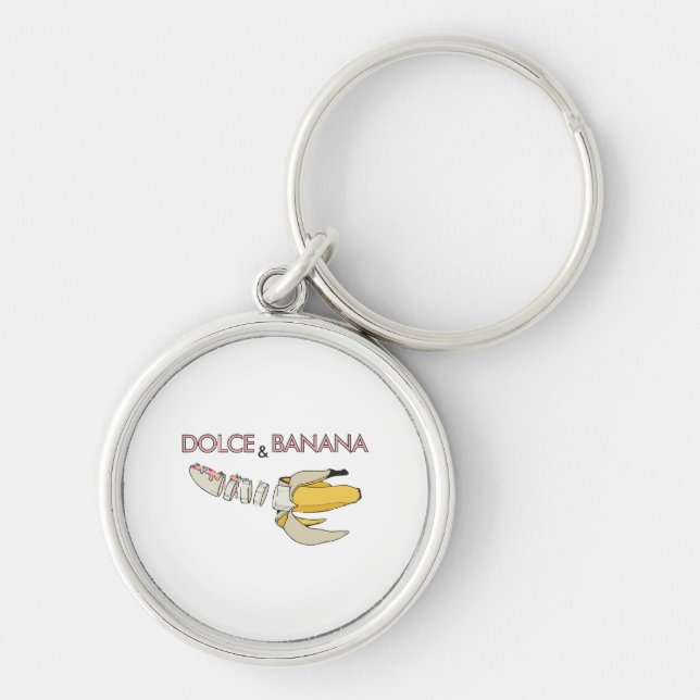 Dolce & Banana  Key Ring (Front)