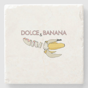 Dolce & Banana Stone Coaster