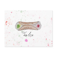 Dolce Cannolo Watercolour