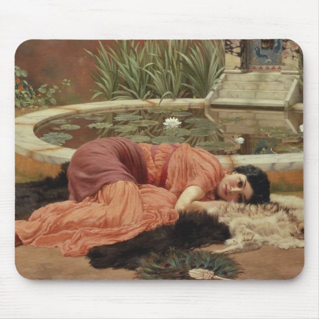 Dolce Far Niente, 1904 Mouse Mat (Front)