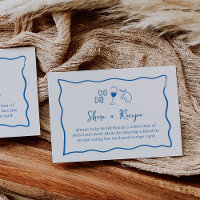 Dolce Vita Bridal Shower Recipe Request