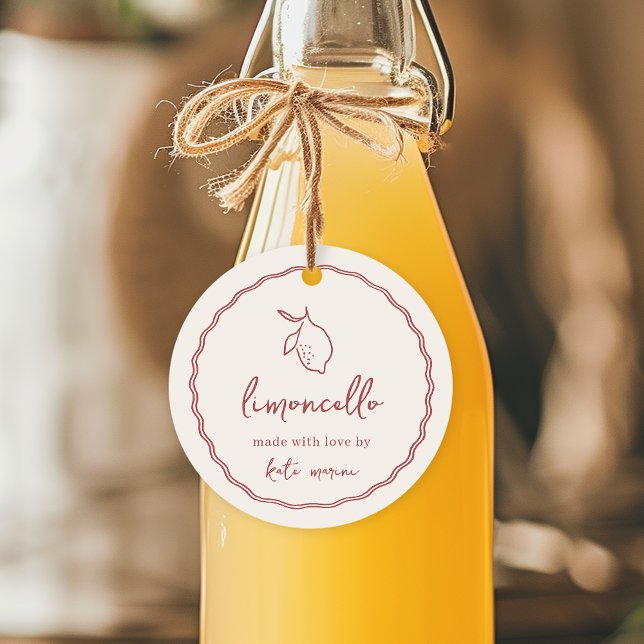 Dolce Vita Handwritten Limoncello Tags (Creator Uploaded)