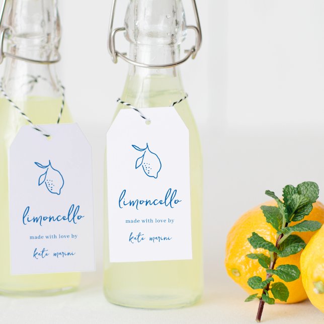 Dolce Vita Handwritten Limoncello Tags (Creator Uploaded)