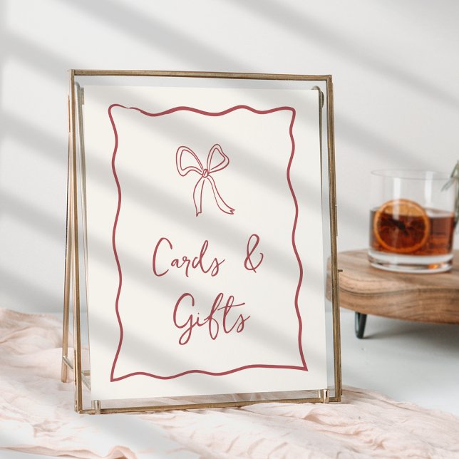 Dolce Vita Italian Bridal Shower Card & Gift Sign (Creator Uploaded)