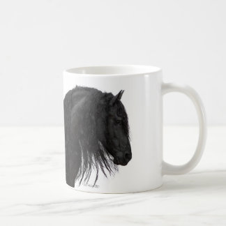 Dolci Vita Friesian Stallion Coffee Mug