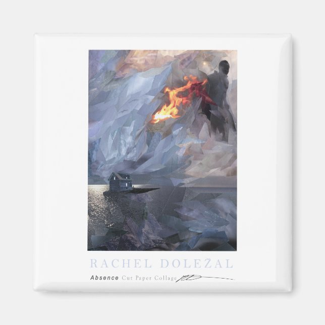Dolezal Art Products: Absence Magnet (Front)