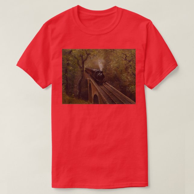 Dolgoch Viaduct T-Shirt (Design Front)