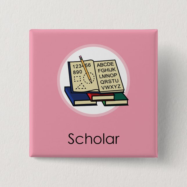 Doljabi Doljanchi Dol Korean 1st First birthday 15 Cm Square Badge (Front)