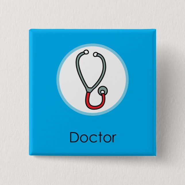 Doljabi Doljanchi Dol Korean 1st First birthday 15 Cm Square Badge (Front)