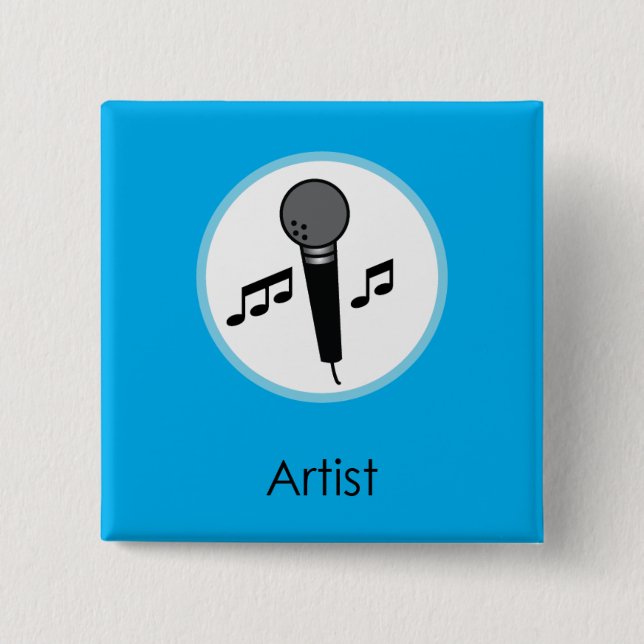 Doljabi Doljanchi Dol Korean 1st First birthday 15 Cm Square Badge (Front)