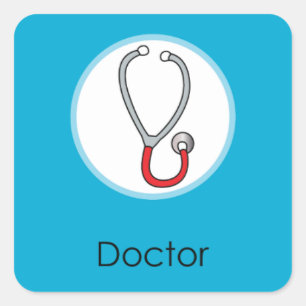 Doljabi Doljanchi Korean First birthday Doctor Square Sticker