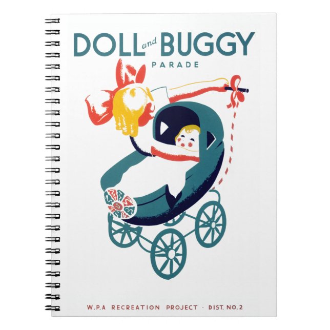 Doll and Buggy Parade Notebook (Front)