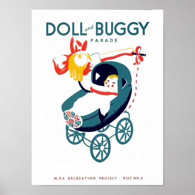Doll and Buggy Parade Poster (Front)