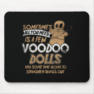 Doll Costume Gift Y Karma Voodoo Halloween Mouse Mat