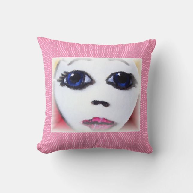 Doll Face Cushion (Front)