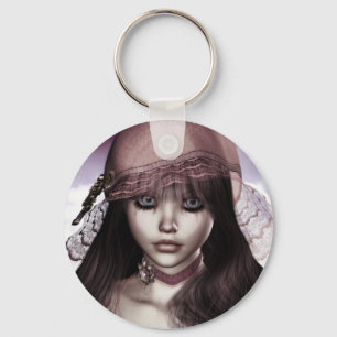 Doll Face Key Chain
