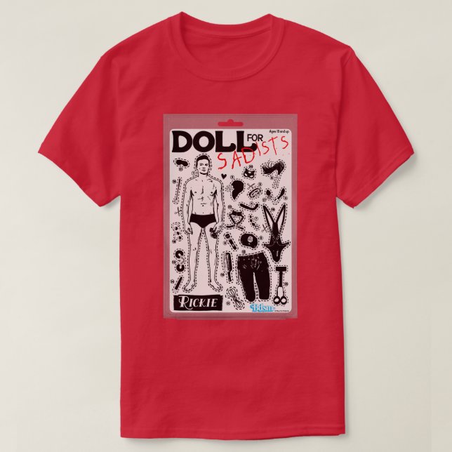 Doll For Sadists Cut and Paste Toy T-Shirt (Design Front)