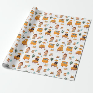 Doll House  Wrapping Paper