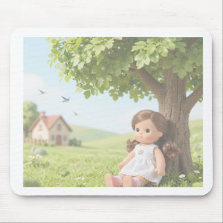 Doll Photography Mouse Mat