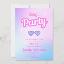 Doll Pink Malibu Girl Let's Go Party Birthday