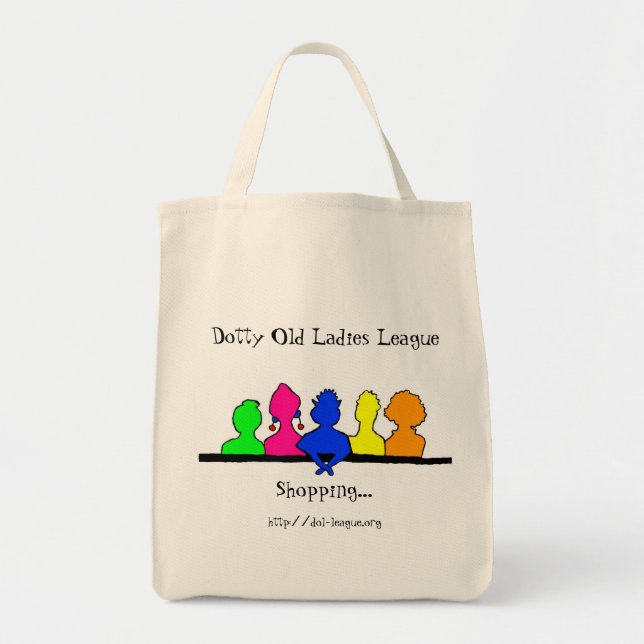 DOLL Shopping Tote Bag (Front)