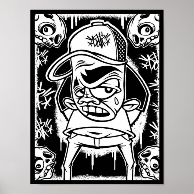 DOLLA / SKULLIE poster (Front)