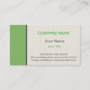 Dollar bill professional elegant modern business card