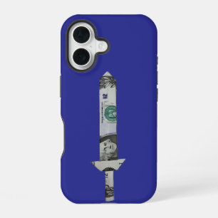 dollar bill sword iPhone 16 case