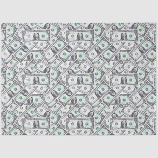 Dollar Bills Tissue Paper (Front)
