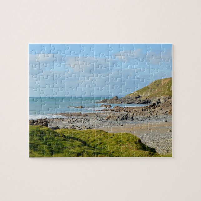 Dollar Cove Cornwall England Poldark Location Jigsaw Puzzle (Horizontal)