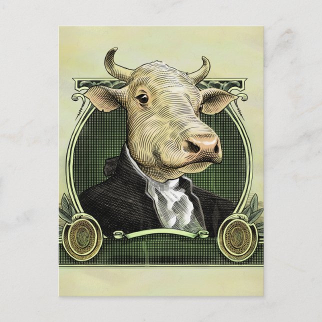 Dollar Cow Postcard (Front)