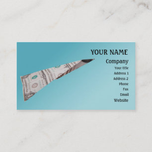 Dollar dart business card
