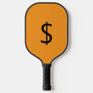 Dollar $ign Orange  Pickleball Paddle