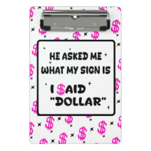 Dollar Is My Sign – Hot Pink Hustle Design