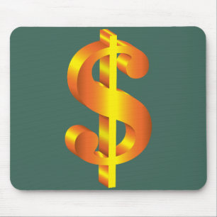 DOLLAR MOUSE MAT