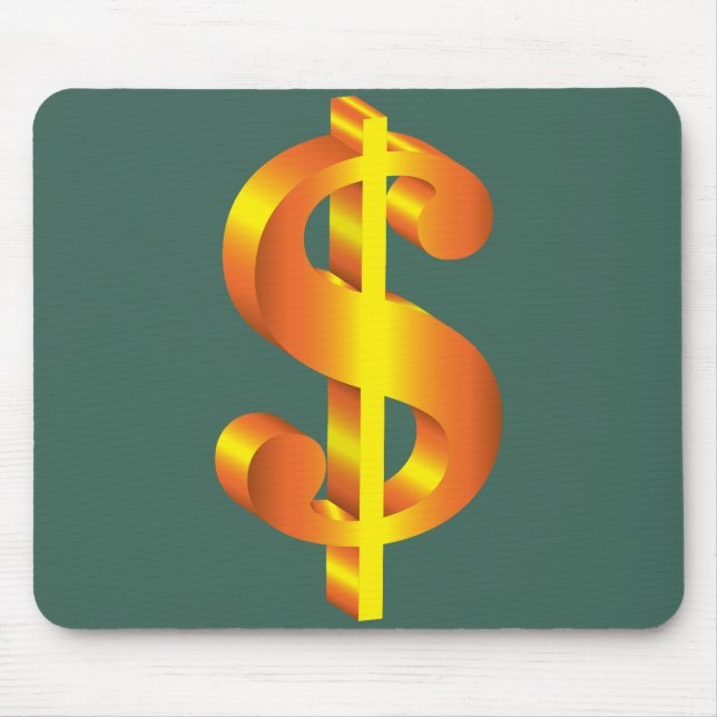 DOLLAR MOUSE MAT (Front)