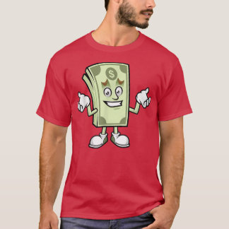 Dollar Note Lazy Hallowen Costume Funny Money  T-Shirt