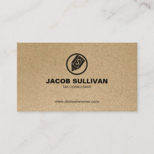 Dollar Pen Icon Tax Finance Financial Money Business Card