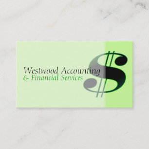 Dollar Sign Business Card
