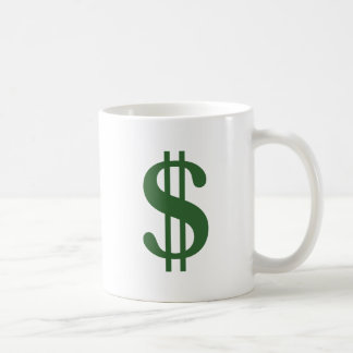 Dollar Sign Coffee Mug