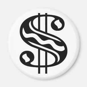 Dollar Sign Magnet